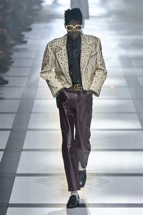 house of gucci outfits men|Gucci men's ready to wear.